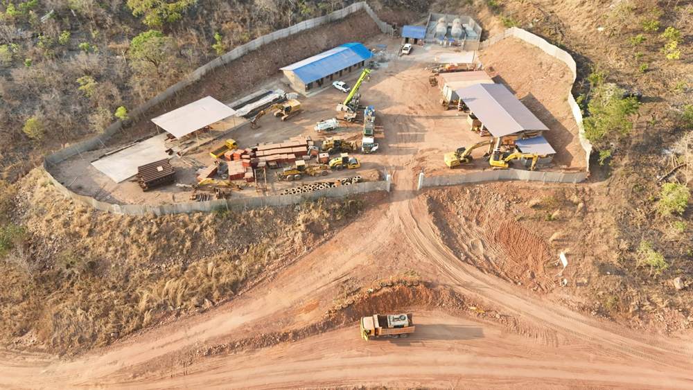 Concrete batching plant